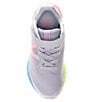 Color:Light Aluminum/Cyber Lilac/Neon Pink - Image 5 - Girls' Fresh Foam Arishi V4 Alternative Closure Running Shoes (Youth)