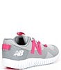 Color:Grey/Hi-Pink - Image 2 - Girls' Playgruv V2 Bungee Lace Running Sneakers (Youth)