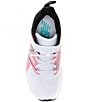New Balance Girls' Rave Run V2 Hook-and-Loop Running Shoes (Toddler), Color:White/Real Pink/Black - Image 5