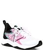 Color:White/Real Pink/Black - Image 1 - Girls' Rave Run V2 Running Shoes (Youth)