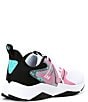 Color:White/Real Pink/Black - Image 2 - Girls' Rave Run V2 Running Shoes (Youth)