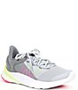 Color:Light Cyclone/Vibrant Spring GLO/Vibrant Pink - Image 1 - Girls' Roav Running Shoes (Toddler)