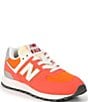 Color:Gulf Red/White - Image 1 - Kids' 574 Sneakers (Youth)