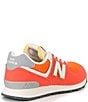 Color:Gulf Red/White - Image 2 - Kids' 574 Sneakers (Youth)