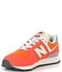 Color:Gulf Red/White - Image 4 - Kids' 574 Sneakers (Youth)