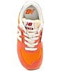 Color:Gulf Red/White - Image 5 - Kids' 574 Sneakers (Youth)