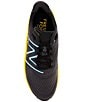 Color:Black/Coastal Blue/Ginger Lemon - Image 5 - Men's Fresh Foam X More V4 Running Shoes