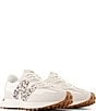 New Balance Women's 327 Leopard Print Logo Lifestyle Sneakers - Image 4