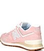 Color:Orb Pink/Grey Matter - Image 3 - Women's 574 Lifestyle Suede Retro Sneakers