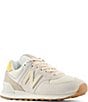 New Balance Women's 574 Suede Retro Sneakers - Image 1