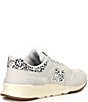 Color:Grey Matter/White - Image 2 - Women's 997H Leopard Trim Lifestyle Sneakers