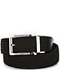 Nexbelt Braided Solid Golf 1.38#double; Belt, Color:Black - Image 1