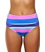 Next by Athena Harmony Rib Texture High Waist Swim Bottom - Image 1