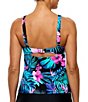 Next by Athena Island Luau Extend High Neck Tankini Swim Top - Image 2