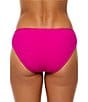 Next by Athena Mini Pucker Rib Mid Rise Hipster Swim Bottom - Image 2