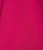 Color:Fuchsia - Image 3 - Cap Sleeve Double Tiered A-Line Mini Dress