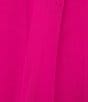 Color:Neon Fuchsia - Image 4 - Corset Illusion Waist Tiered Long Dress