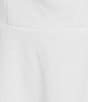 Next Up Off-The-Shoulder Adjustable Spaghetti Strap Twist Back Double Ruffle Hem Skirt Dress, Color:Ivory - Image 3