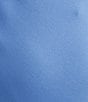 Color:Dark Periwinkle - Image 4 - Satin Sweetheart Neck Front Rosette Side Slit Midi Dress