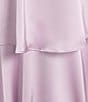 Next Up Spaghetti Strap Twist Tiered Midi Ruffle Skirt Dress, Color:Lavender - Image 4