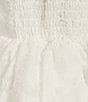 Next Up Sweetheart Neck Long Sleeve Tiered Dress, Color:Ivory - Image 3