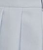 NIA Fennel Micro Mini Pleated Coordinating Skort, Color:Sky - Image 4