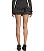 NIA Ines 3D Mini Skirt, Color:Black - Image 2