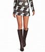 NIA Willowmere Abstract Polka Dot Mini Skort - Image 1