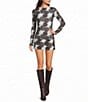 NIA Willowmere Abstract Polka Dot Mini Skort - Image 3