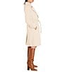 NIC + ZOE Alpaca Wool-Blend Notch Lapel Collar Long Sleeve Belted Wrap Coat - Image 3