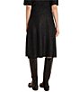 NIC + ZOE Anytime Sequin Pull-On A-Line Knit Coordinating Skirt - Image 2