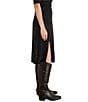 NIC + ZOE Anytime Sequin Pull-On A-Line Knit Coordinating Skirt - Image 3