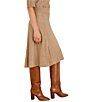 NIC + ZOE Anytime Sequin Pull-On A-Line Knit Coordinating Skirt - Image 6
