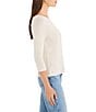 NIC + ZOE Ballet Boat Neck 3/4 Sleeve Tee - Image 5
