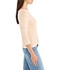 NIC + ZOE Ballet Boat Neck 3/4 Sleeve Tee - Image 6