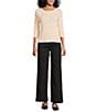 NIC + ZOE Ballet Boat Neck 3/4 Sleeve Tee - Image 6