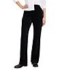 NIC + ZOE Berkeley Velvet High Rise Boot Leg Pants - Image 1