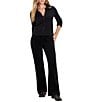 NIC + ZOE Berkeley Velvet High Rise Boot Leg Pants - Image 3