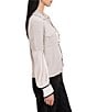 NIC + ZOE Collared Short Sleeve Button-Front Tinseltown Short Cardigan - Image 3