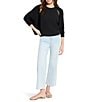 NIC + ZOE Cotton Cashmere Blend Open Front Long Sleeve Shrug Cardigan, Color:Black Onyx - Image 4