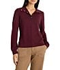 NIC + ZOE Cozy Long Puff Sleeve Tee - Image 1