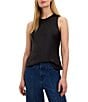 NIC + ZOE Day Gloss Woven Round Neck Sleeveless Tank - Image 1