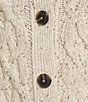 NIC + ZOE Flecked Shaker Round Neck Long Sleeve Button Front Cardigan - Image 4
