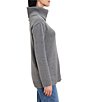 NIC + ZOE Foldover Turtleneck Long Sleeve Side Zip Sweater - Image 6