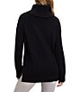 NIC + ZOE Foldover Turtleneck Long Sleeve Side Zip Sweater - Image 2