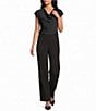 NIC + ZOE Lenox Sleek Stretch Sequin Wide Leg Pull-On Tuxedo Pants - Image 3