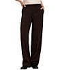 NIC + ZOE Lenox Wide Leg Sleek Stretch Pull-On Pants - Image 1
