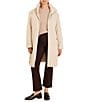 NIC + ZOE Mixed Media Stand Collar Long Sleeve Zip-Front Puffer Parker Jacket - Image 1