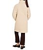 NIC + ZOE Mixed Media Stand Collar Long Sleeve Zip-Front Puffer Parker Jacket - Image 2