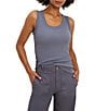 NIC + ZOE Perfect Rib Knit Scoop Neck Sleeveless Tank - Image 1